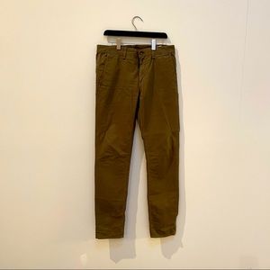 Rag & Bone Fit 2 Classic Chino Olive Size 34W